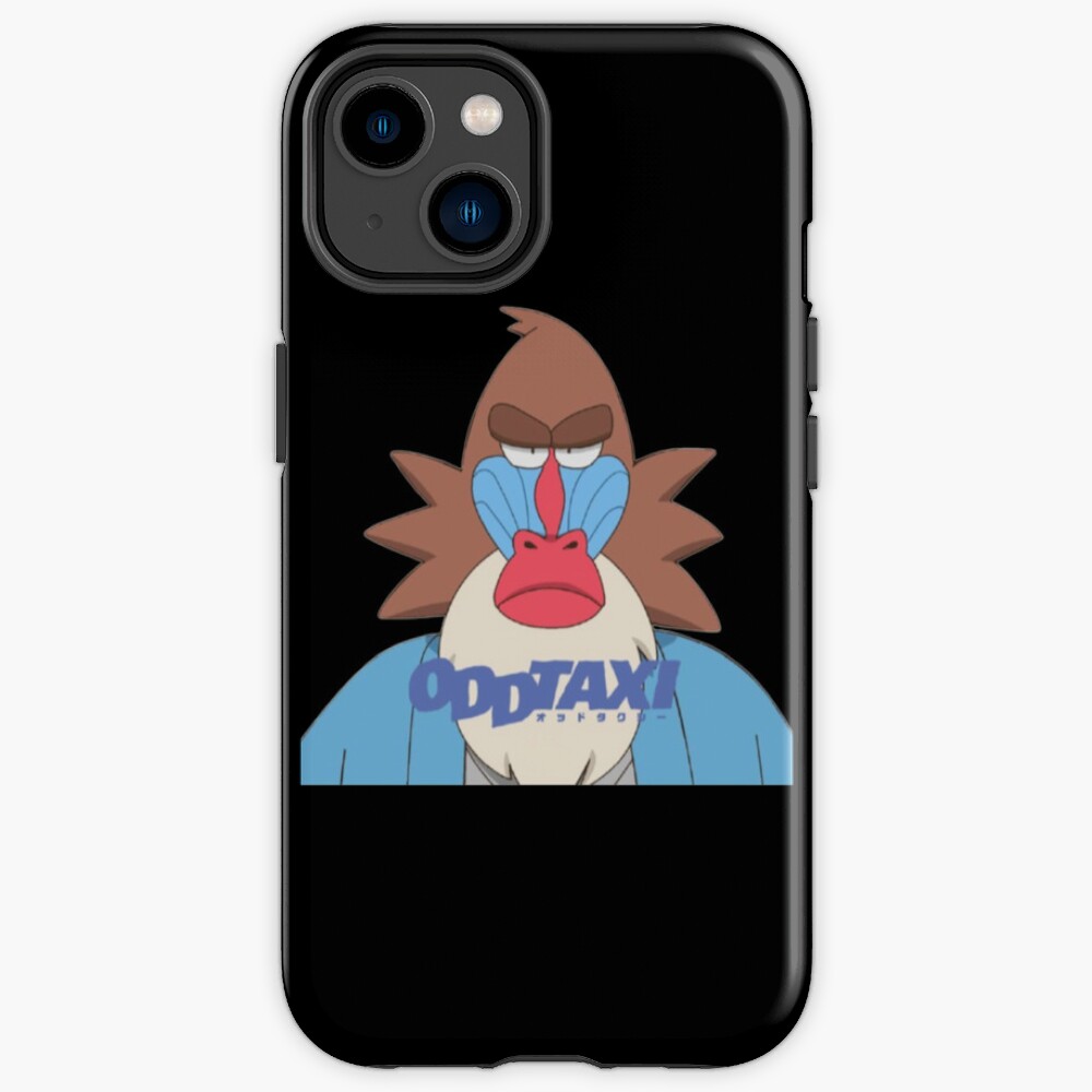 Odd Taxi Donraku Watercolor Design Iphone Case