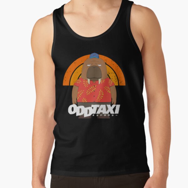 Odd Taxi Number 12 Black Tank Top