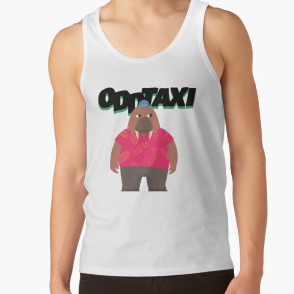 Odd Taxi Episode 4 Key Visual White Tank Top