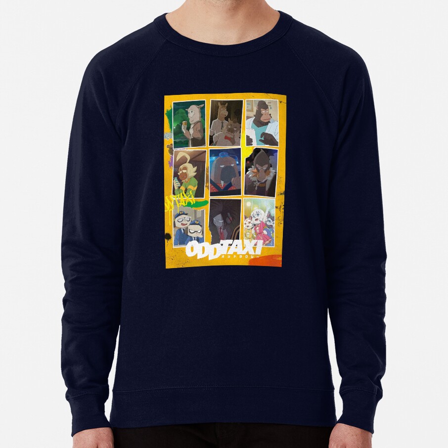 Odd Taxi Anime Key Visual Sweatshirt - Image 6