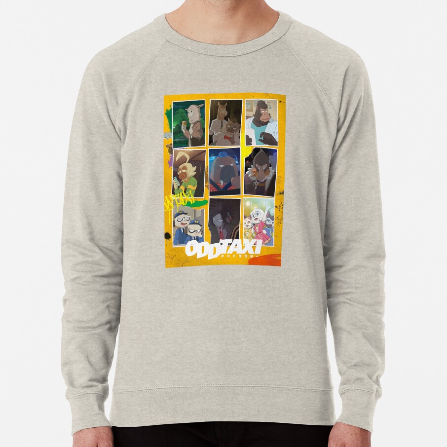 Odd Taxi Anime Key Visual Sweatshirt - Image 4